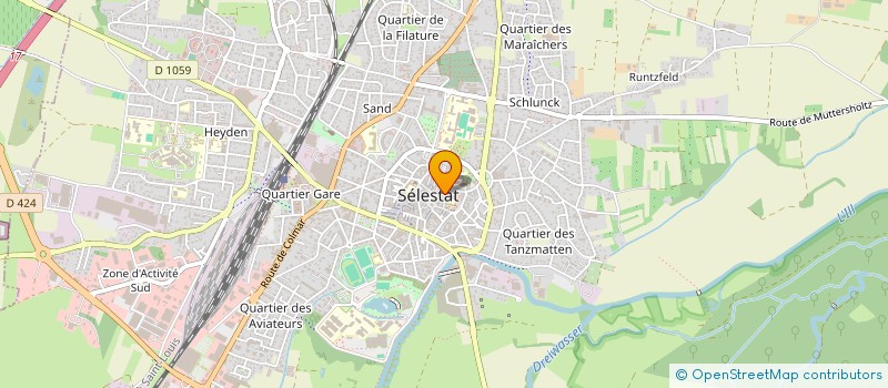 localisation de l'entreprise JEAN'S LOOK  SELESTAT