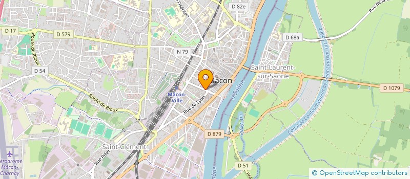localisation de l'entreprise JEAN SALARD ET CIE à MACON