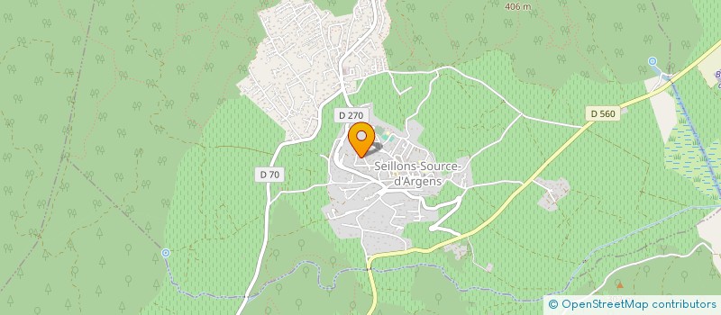 localisation de l'entreprise JEAN- SO  SEILLONS SOURCE D'ARGENS