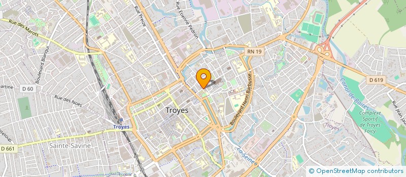 localisation de l'entreprise JEAN THOMAS à TROYES