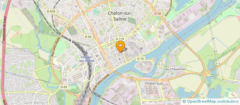 localisation de l'entreprise JEAN TOILE PRODUCTIONS à CHALON-SUR-SAONE