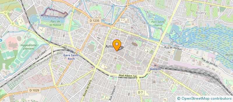 localisation de l'entreprise JEAN TROGNEUX LA MAISON DES BAPTEMES à AMIENS