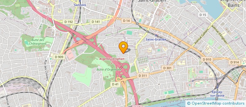 localisation de l'entreprise JEAN ULRICK PIERRE VTC  ARGENTEUIL