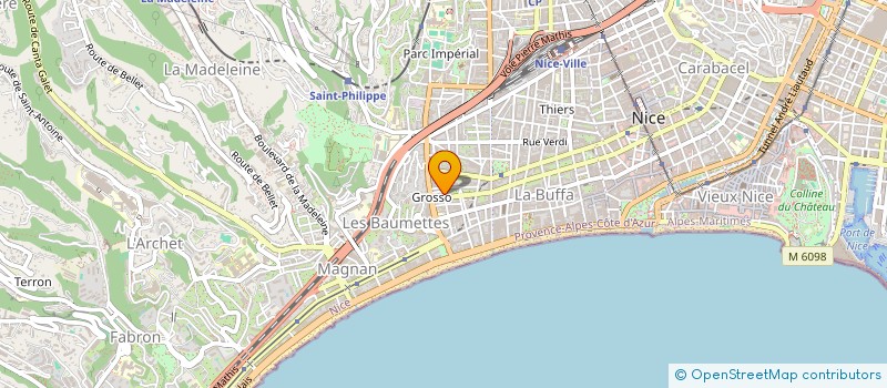 localisation de l'entreprise JEAN-VICTOR à NICE