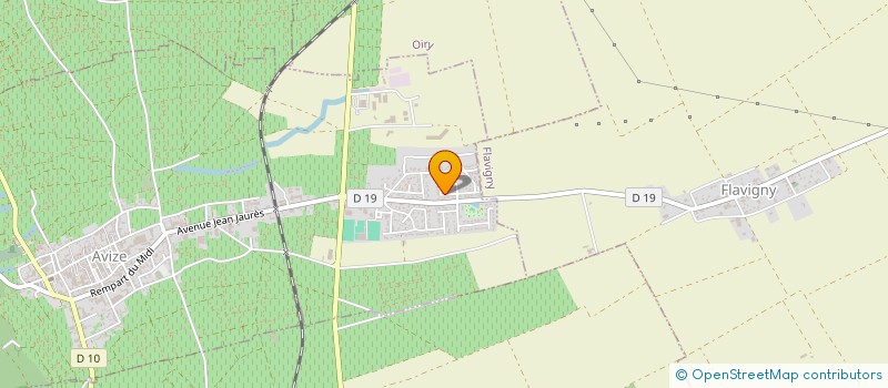 localisation de l'entreprise JEAN VIGNOST  AVIZE