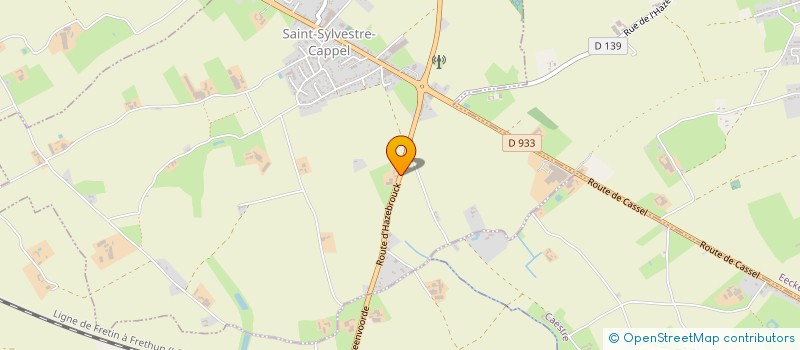 localisation de l'entreprise JEAN VITSE à SAINT-SYLVESTRE-CAPPEL
