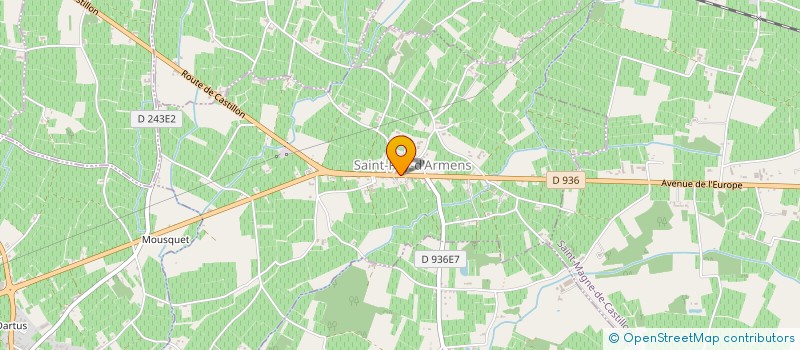 localisation de l'entreprise JEAN VOISIN IMMOBILIER  SAINT-EMILION