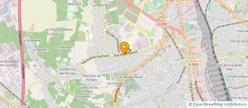 localisation de l'entreprise JEAN-YVES LEBON  SARAN