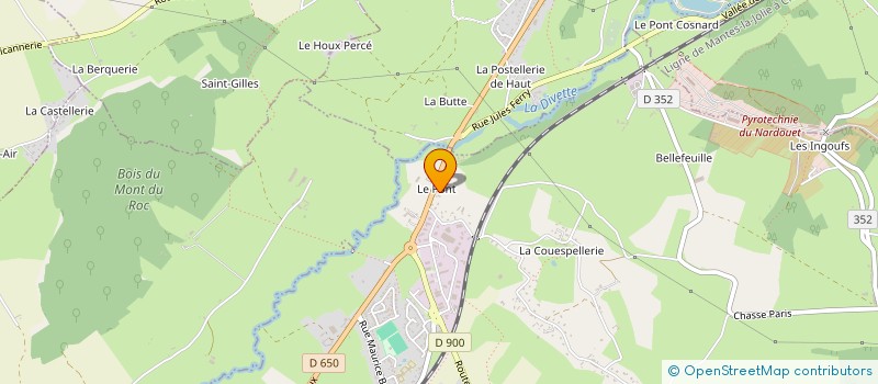 localisation de l'entreprise JEAN-YVES MILLET  MARTINVAST