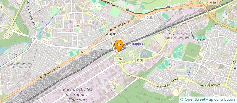 localisation de l'entreprise JEAN ZAY MARKET à TRAPPES