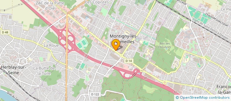 localisation de l'entreprise JEAN1 à MONTIGNY-LES-CORMEILLES