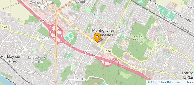localisation de l'entreprise JEAN2 à L'ISLE ADAM