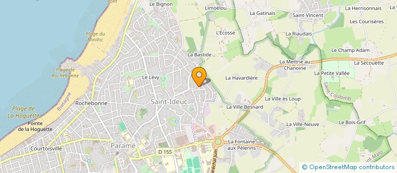 localisation de l'entreprise JEANAUG INVEST  SAINT-MALO