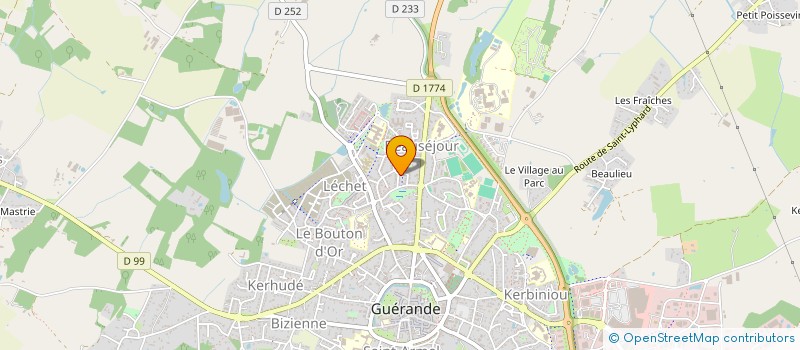 localisation de l'entreprise JEANBERT  GUERANDE