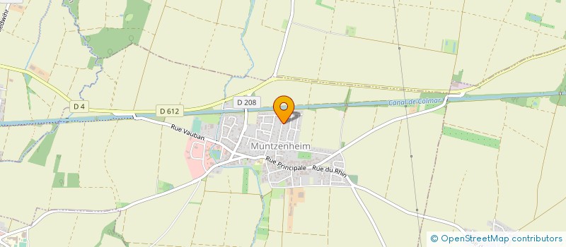 localisation de l'entreprise JEANBRAYE  MUNTZENHEIM