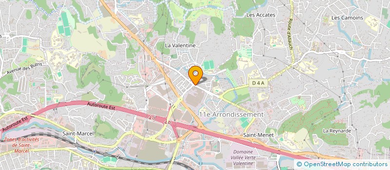 localisation de l'entreprise JEANCHRIS à MARSEILLE