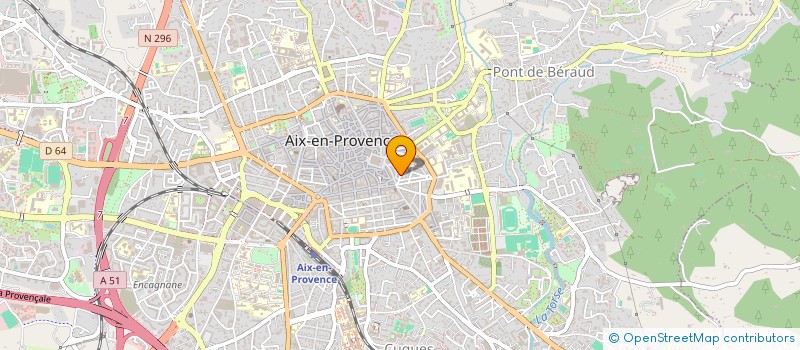 localisation de l'entreprise JEANCHRIS  AIX-EN-PROVENCE