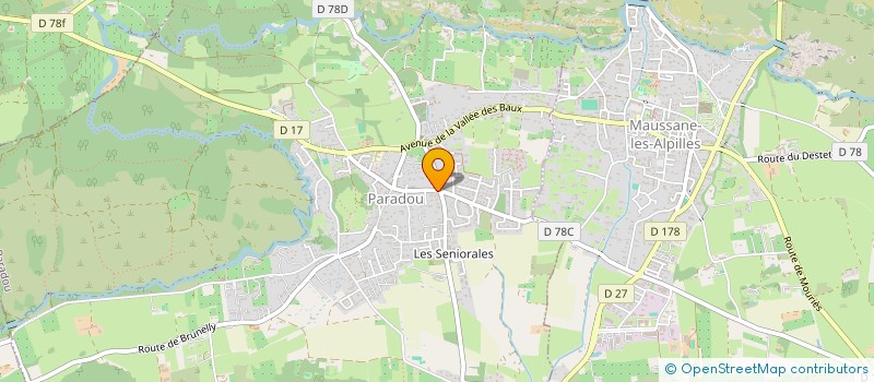 localisation de l'entreprise JEANDALAU  PARADOU