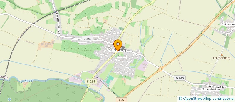 localisation de l'entreprise JEANDAWOH  SURBOURG