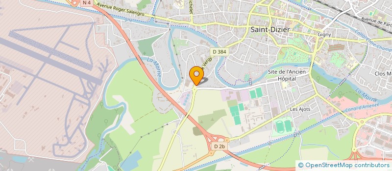 localisation de l'entreprise JEANDELINE à SAINT-DIZIER