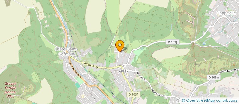 localisation de l'entreprise JEANDIMMO  LESSY