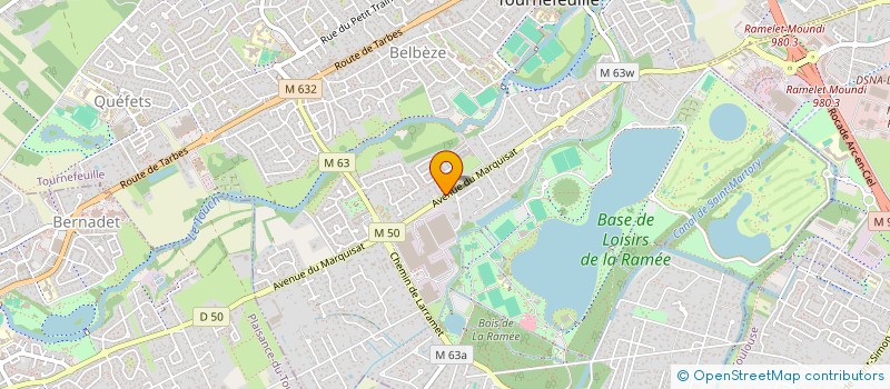 localisation de l'entreprise JEANDJOSLUC  SAINT-LYS