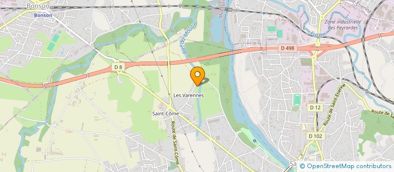 localisation de l'entreprise JEANDOMANI  SAINT-JUST-SAINT-RAMBERT