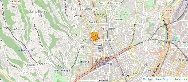 localisation de l'entreprise JEANDOT FRANCOISE  NICE