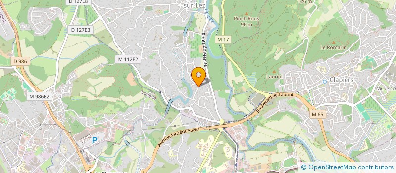 localisation de l'entreprise JEANEL  MONTFERRIER-SUR-LEZ