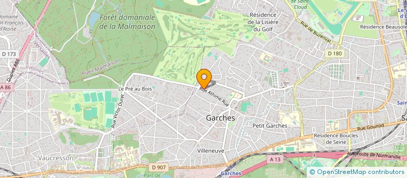 localisation de l'entreprise JEANERGIES CONSULTING  GARCHES