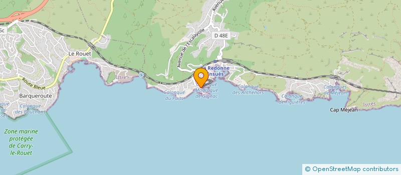 localisation de l'entreprise JEANFON  ENSUES-LA-REDONNE