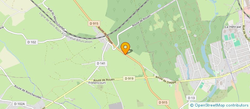 localisation de l'entreprise JEANFRANC  FORGES-LES-EAUX