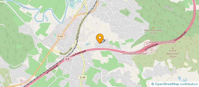 localisation de l'entreprise JEANGABRIEL  LA LONDE LES MAURES