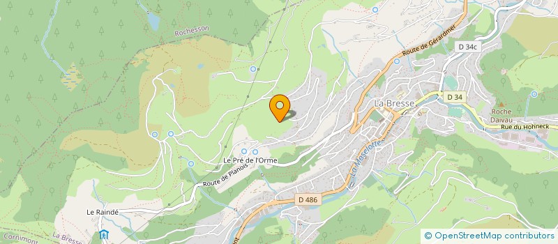 localisation de l'entreprise JEANGEORGE J MARIE CHARLES  LA BRESSE