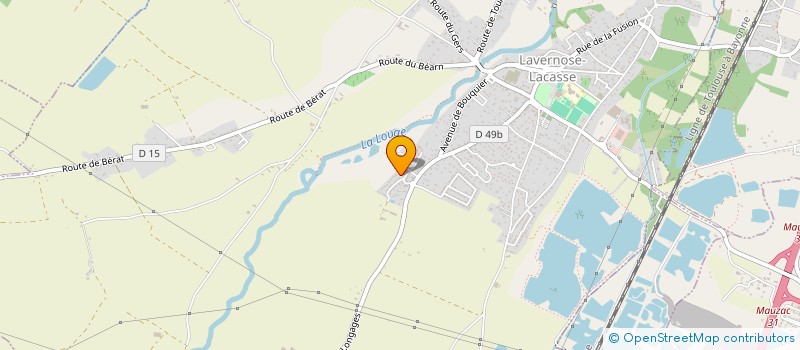 localisation de l'entreprise JEANH  LAVERNOSE-LACASSE