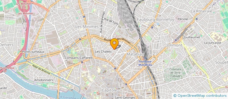 localisation de l'entreprise JEANHA MUSIQUE PRODUCTION à TOULOUSE