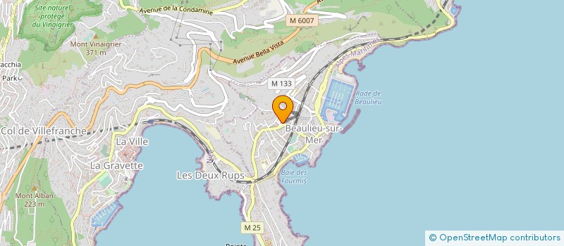 localisation de l'entreprise JEANI à BEAULIEU-SUR-MER