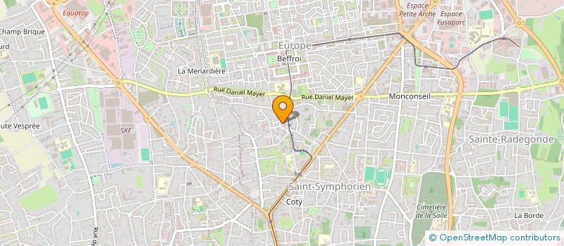 localisation de l'entreprise JEANICOCRI  TOURS