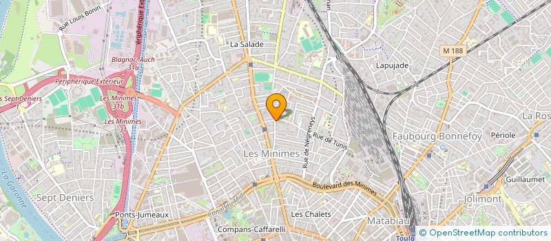 localisation de l'entreprise JEANINE à TOULOUSE