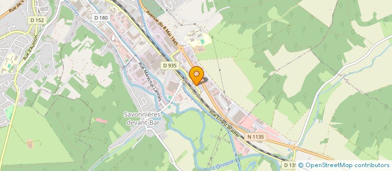 localisation de l'entreprise JEANJAN PERE ET FILS à BAR-LE-DUC