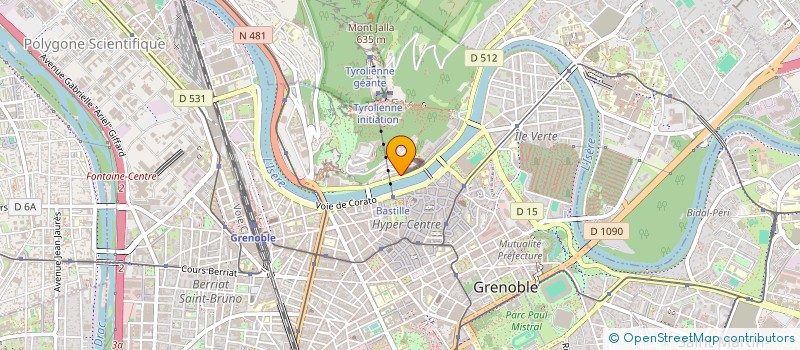 localisation de l'entreprise JEANKRI  GRENOBLE