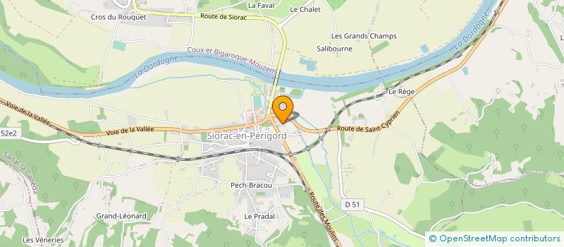 localisation de l'entreprise JEANLIMA  SIORAC-EN-PERIGORD