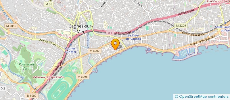 localisation de l'entreprise JEANLOU à CAGNES-SUR-MER