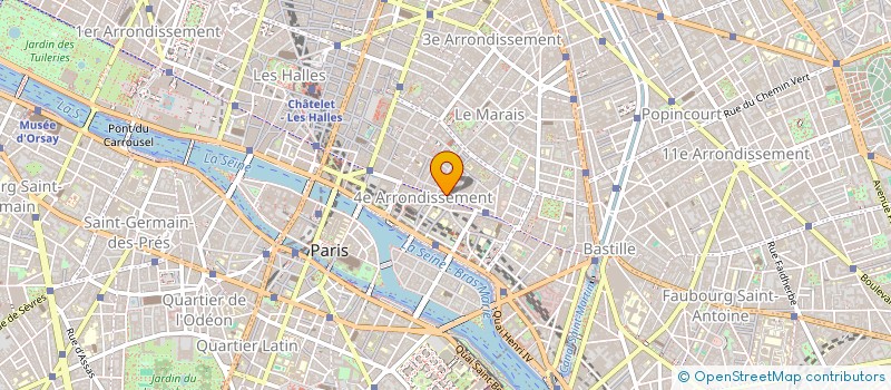 localisation de l'entreprise JEANLU à PARIS