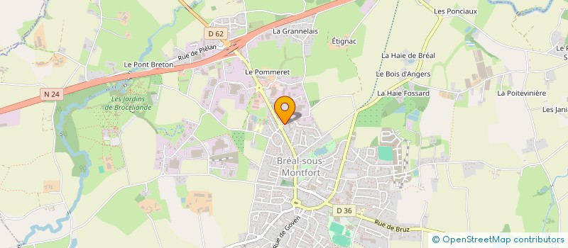 localisation de l'entreprise JEANMALO  BREAL-SOUS-MONTFORT