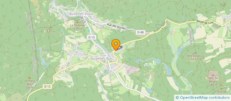 localisation de l'entreprise JEANMOUGIN A VENDRELY E à AUXELLES-BAS