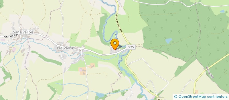 localisation de l'entreprise JEANMOUGIN JONATHAN  LES VALLOIS