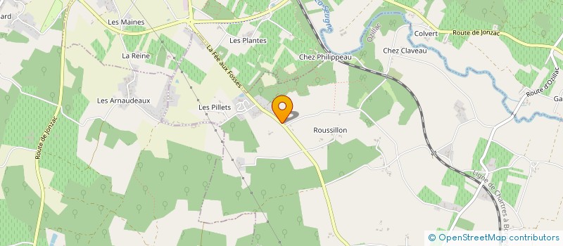 localisation de l'entreprise JEANN & PIRES  OZILLAC