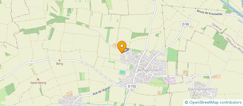 localisation de l'entreprise JEANNA  WINGERSHEIM LES QUATRE BANS