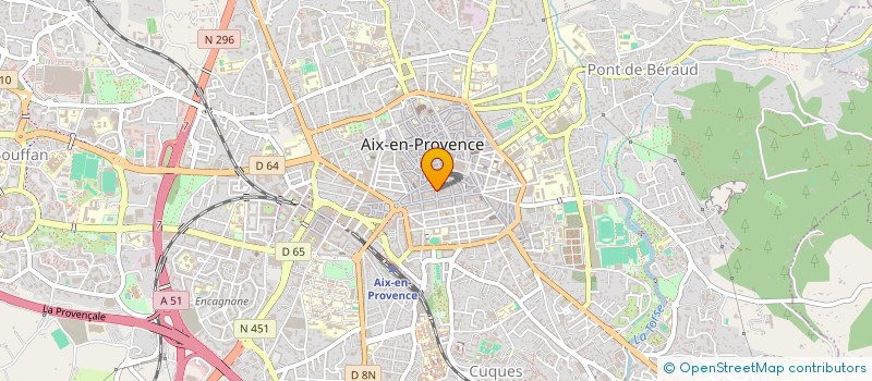 localisation de l'entreprise JEANNE à AIX-EN-PROVENCE